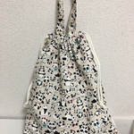 ☆新作☆持ち手巾着 約37×30