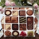 チョコレート♡がま口ポーチ