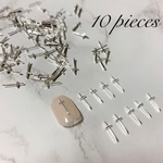 クロス ネイルパーツ 10 pieces ♡