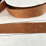 ホイルリボン柄のリボン🎀GOLDEN BROWN