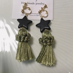 デザインタッセルピアス&イヤリング