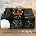 がま口ポーチ13