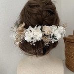 ヘアアクセ 結婚式 