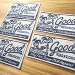 刺繍タグ ビーチ good 6枚セット
