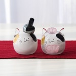 ねこの暦３月お雛様ねこ