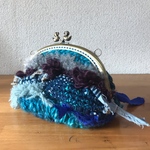 おしゃべり鳥さんのがま口「おおきめ」