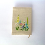 ◇◇さまオーダー作品  刺繍のブックカバー