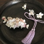 髪飾り 桜(コーム)