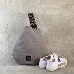 GIZA KNOT BAG - gray【SS】（ギザノットバッグ グレー）