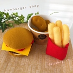 フェルトおままごと ハンバーガーセット