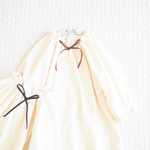 amanemaruさま ⑅⃝ リボンスモックブラウス 90