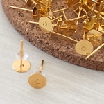 【100個】平皿ピアス(丸皿ピアス)