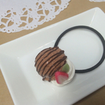 アイスヘアゴム（チョコ）