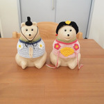 【男雛&女雛】しろくま貯金箱用ひな祭りセット