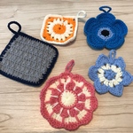 アクリルたわし＊北欧風＊5点セット