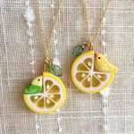 レモン🍋 セキセイインコ  ネックレス 