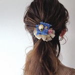  denim   ヘアクリップ  