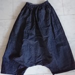 サルエルパンツ　国産デニム　パンツタイプ　Ⓑ