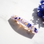 ドライフラワー・バレッタ(violet)