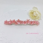 桜満開  バレッタ