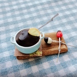 【再販】ミニチュア＊バレンタイン＊2019＊チョコレートフォンデュ