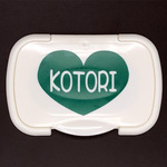 オーダー　ハンドメイド　おしりふき　ウェットシート　ふた　ハート　ニコちゃん　Bitatto使用