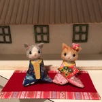 猫ちゃんお雛様