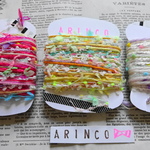 10☆引き揃え糸☆ペラコーン3個セット☆手染め糸☆ラッピング☆arinco