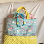 【O様オーダー品】入園入学体操着入れ★ペガサスユニコーン