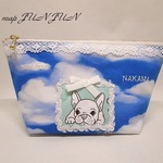 空柄　マチ付きポーチ　ＮＡＫＡＭＡ　①
