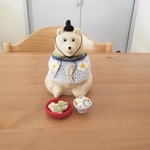 【男雛】しろくま貯金箱用ひな祭りセット
