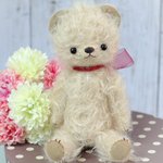 *SABOBEAR*　ラティニティモヘアのベア　ライトベージュ　