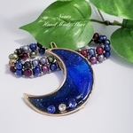 Galaxy  Moon　バレッタ
