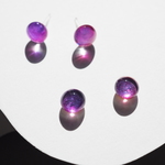一粒ピアス【野葡萄】