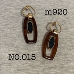 【NO.015】大ぶりアクリルピアス 