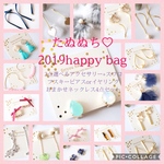 【2/3 、20時～販売開始】　new！2019 選べる happy bag ♡♡