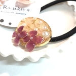 アジサイヘアゴム