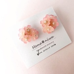 ほんわか桜のイヤリング/ピアス