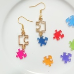 カラフル❇️パズルピアス