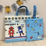 男の子がよろこぶ★ロボットの幼稚園バッグセット