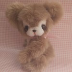ふわふわぬいぐるみ☆ちょっぴりレトロなくまさん