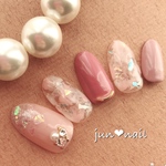 フェミニンネイル♡