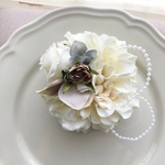 一点品 フラワー コサージュ