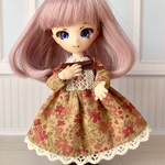 [オビツ11服] 古書の花栞