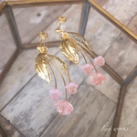 春色 さくらのピアス/イヤリング