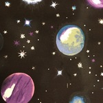 eiko☆様専用オーダー品♡レッスンバッグ・宇宙（ネイビー&パープル）・入園入学