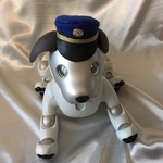 犬のおまわりさん帽子