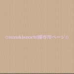 ✩︎suzukisanchi様専用ページ✩︎