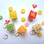 ぎっしりフルーツピアス・ノンホールピアス＜受注製作＞