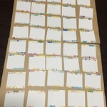 かわいいミニメッセージカード⑤⓪